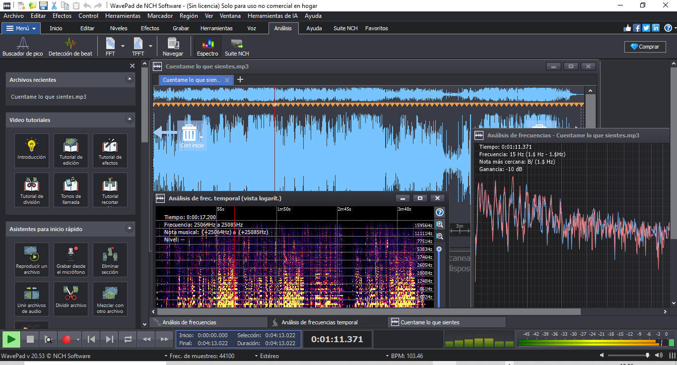 WavePad SOFTWARE DE EDICIN DE AUDIO